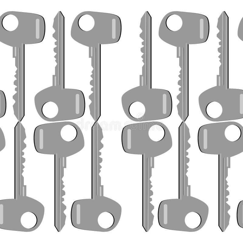 Iron keys stock vector. Illustration of close, metal 182021562