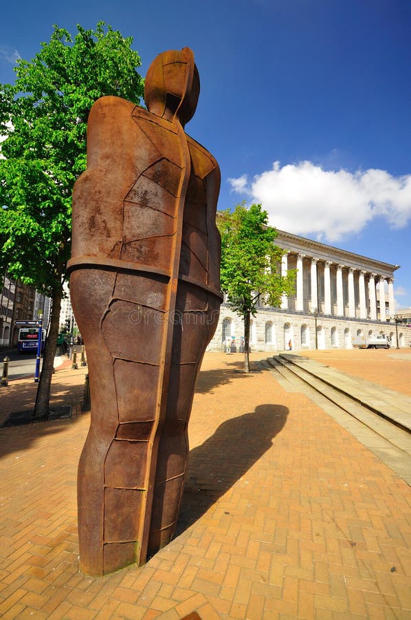 Iron Man sculprture by Anthony Gormley