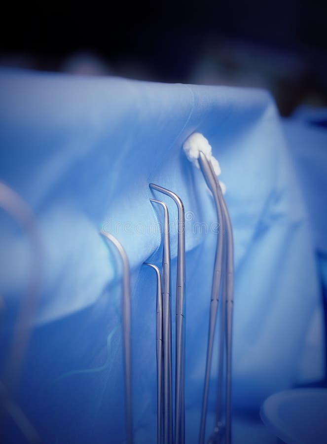 Iron Medical Equipment of Stomatologist Stock Photo Image of pain