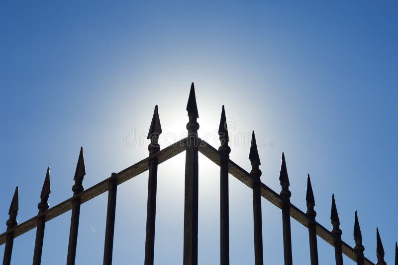 Iron railing