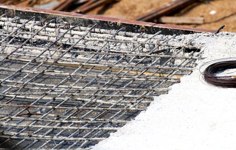 Iron Rod Armature for Construction Stock Photo Image of construction