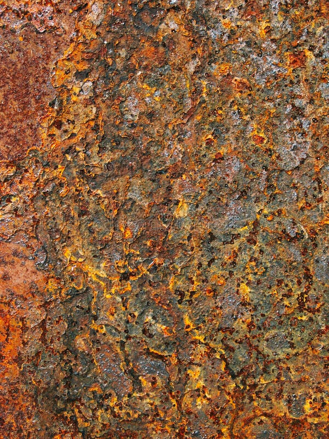 Iron Rust stock image. Image of pattern, process, plate - 3509497