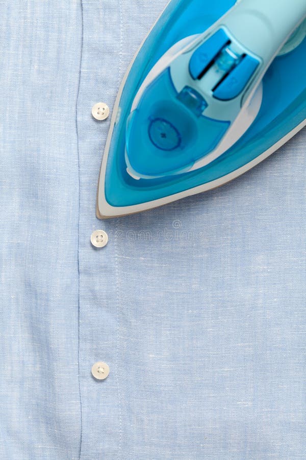Ironing housework ironed folded shirts clean concept still life