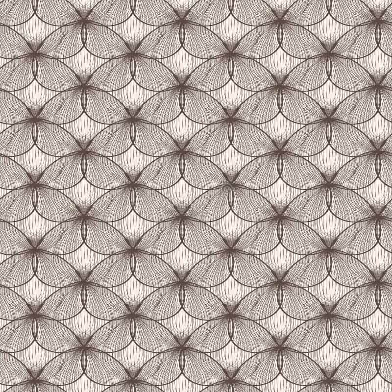 Irregular abstract seamless grid pattern vector illustration