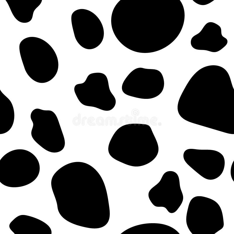 Irregular blob, seamless pattern of abstract organic shapes. Abstract irregular random blobs. Simple liquid amorphous