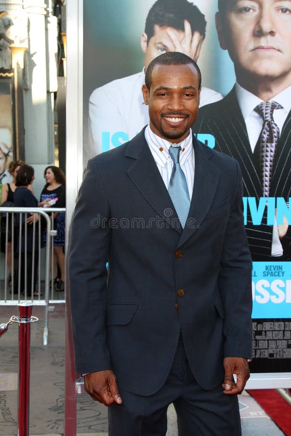 Isaiah Mustafa editorial stock photo. Image of graumans - 23928398