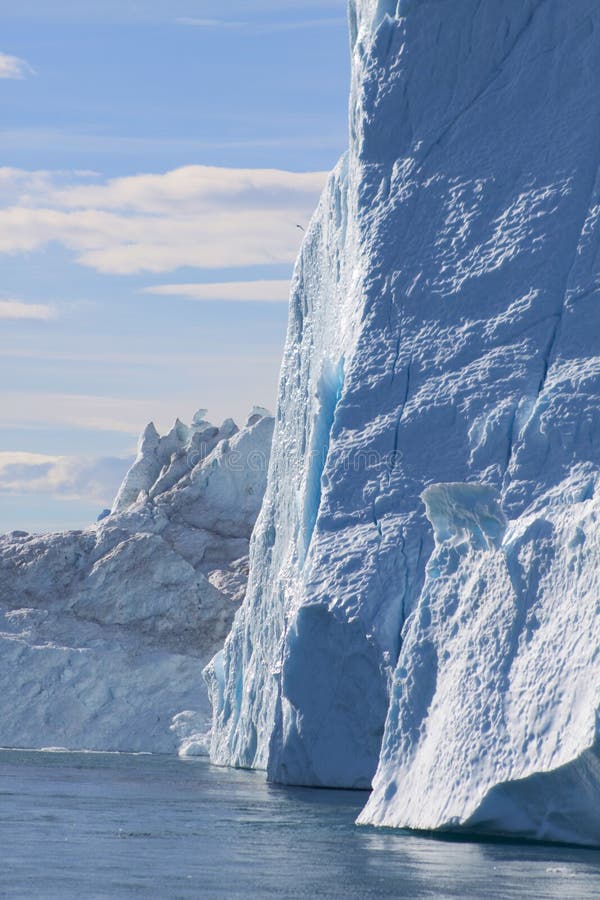 Fiord ilullissat in west greenland. Fiord ilullissat in west greenland