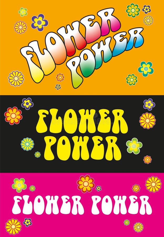 Iscrizione di flower power