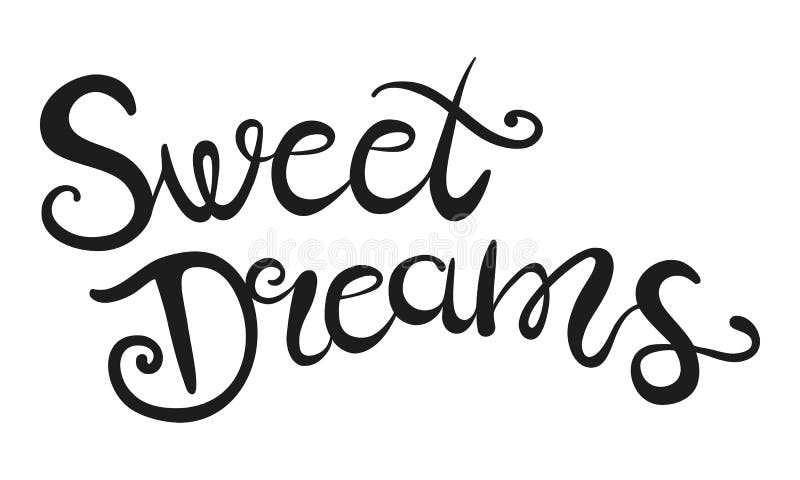 Iscrizione di sogni dolci