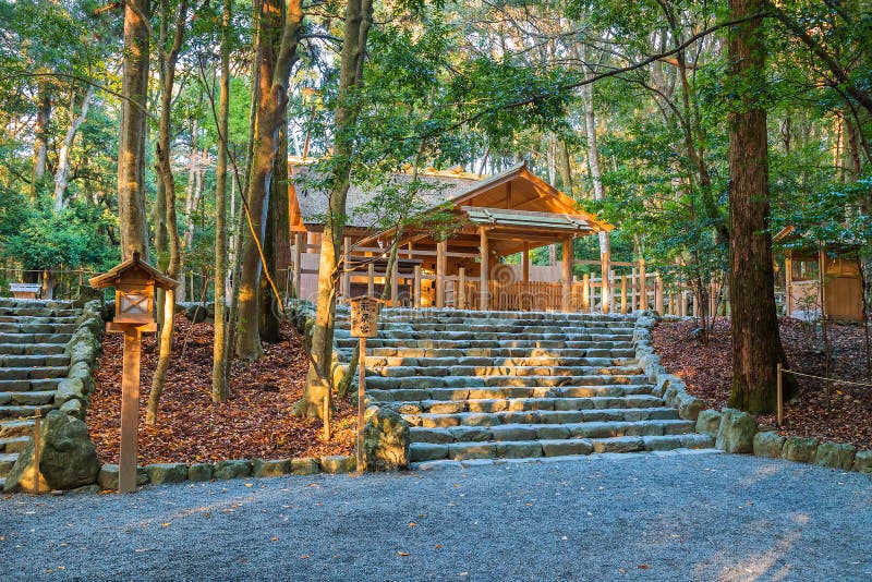 Ise Grand Shrine (Naiku - inner shrine, officially known as Kotai Jingu) dedicated to the worship of Amaterasu - the goddess of the sun. Ise Grand Shrine (Naiku - inner shrine, officially known as Kotai Jingu) dedicated to the worship of Amaterasu - the goddess of the sun