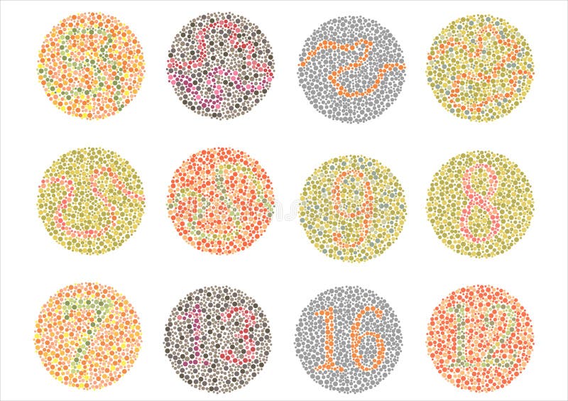 Ishihara Colour Chart