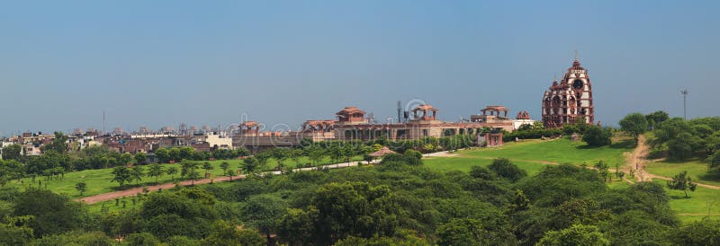 ISKCON Delhi temple royalty free stock images