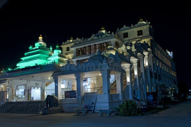 ISKCON Temple, Chennai, Tamil Nadu,India,Asia royalty free stock image