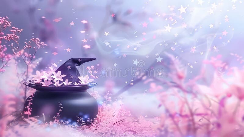 Iskieruj magiczną kampanię tym kapryśnym przedmiotem, aby podnieść markę w czystym tle ilustracji