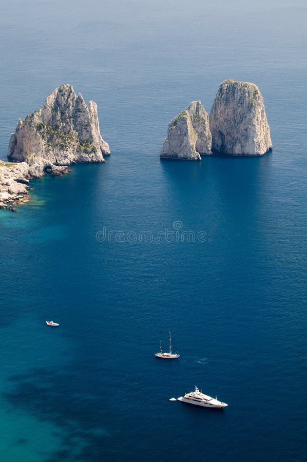 Isla de Capri fotografía de archivo Isla de Capri fotografía de archivo