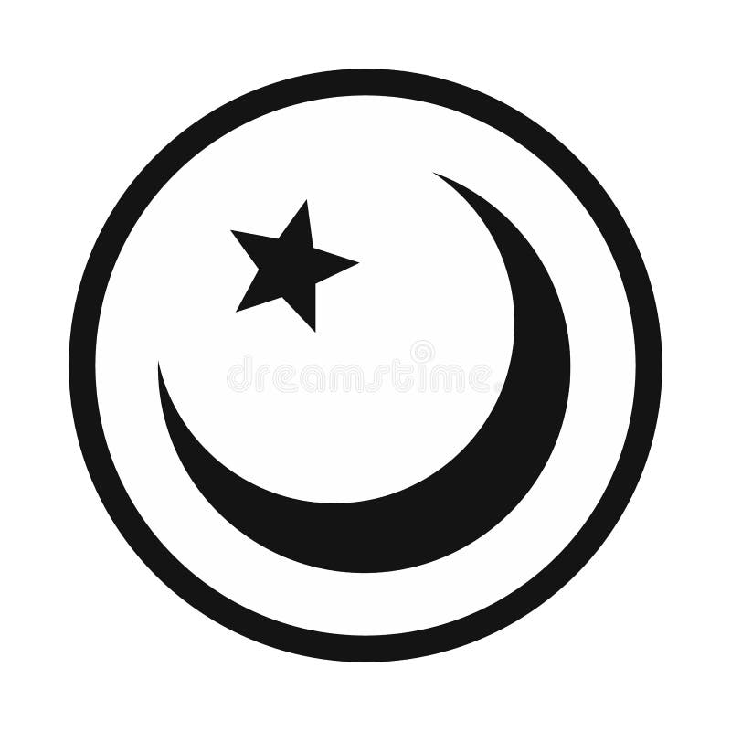 Islam symbol simple icon