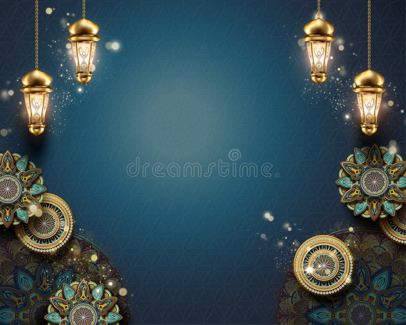 Islamic art background stock vector. Illustration of ramadan - 144977187