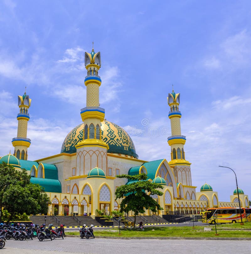 Islamic Center Mosque In Mataram  Editorial Image Image 