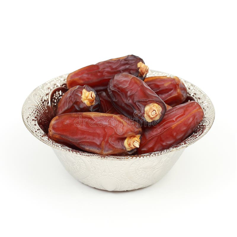 Islamic Festival Of Ramadan Concept. With A Delicious Tropical Dates On