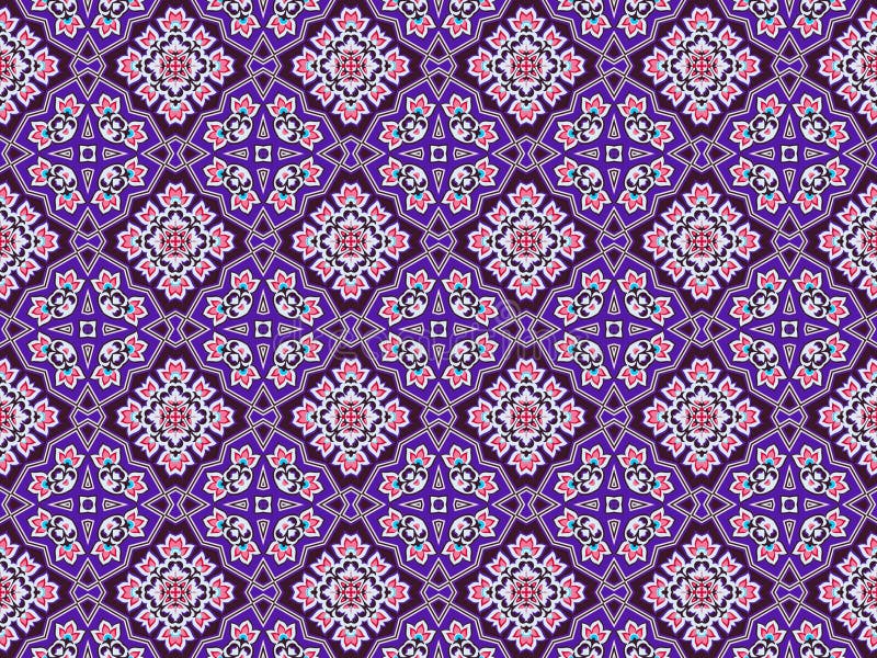 Islamiskt konstmönster och geometrisk bakgrund