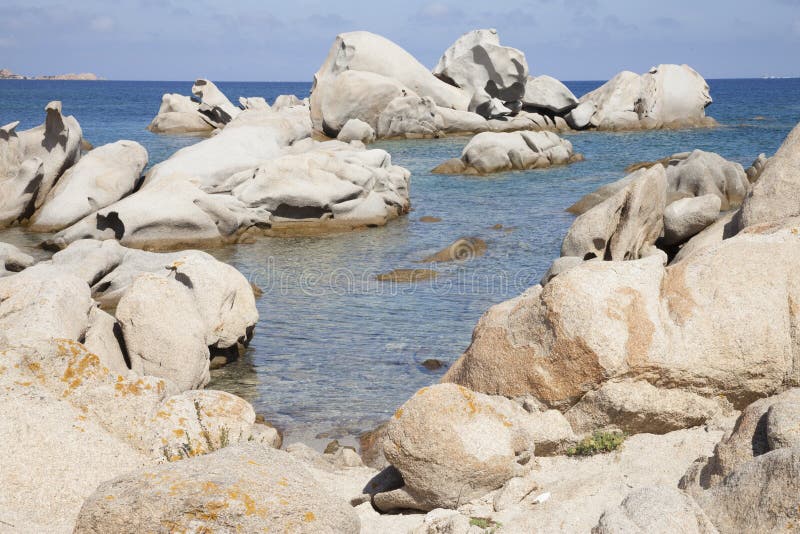 Sardinia Rocks At Palau City. Stock Photo - Image of italy, beauty ...