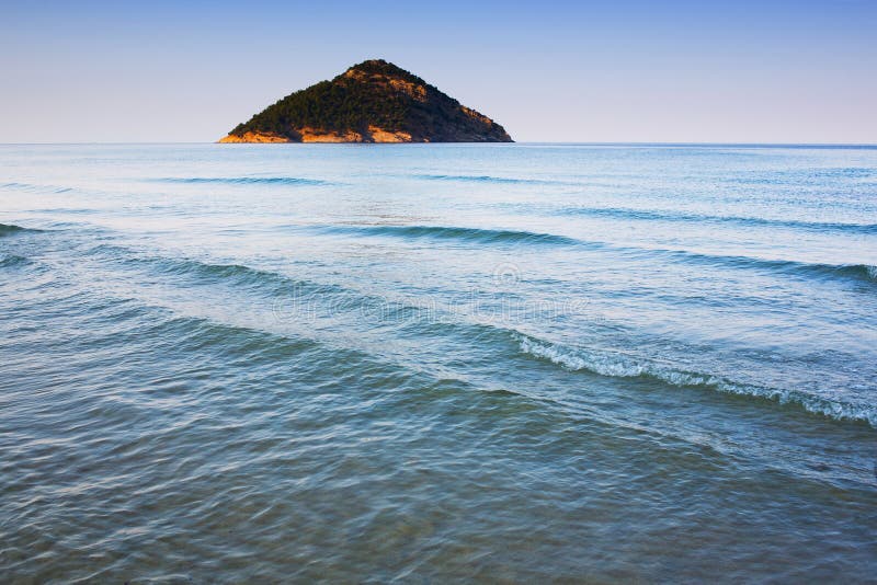 Island in distance stock image. Image of empty, nature 39112797