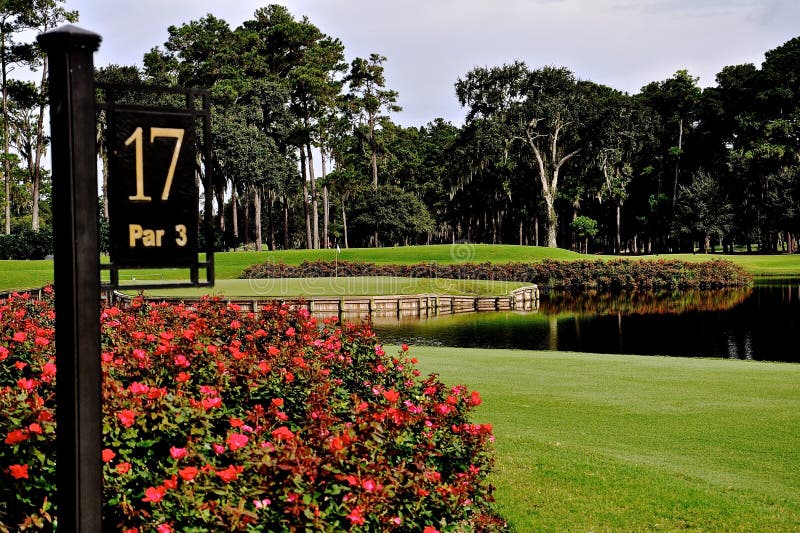 The Island Green at TPC Sawgrass in Jacksonville, Florida