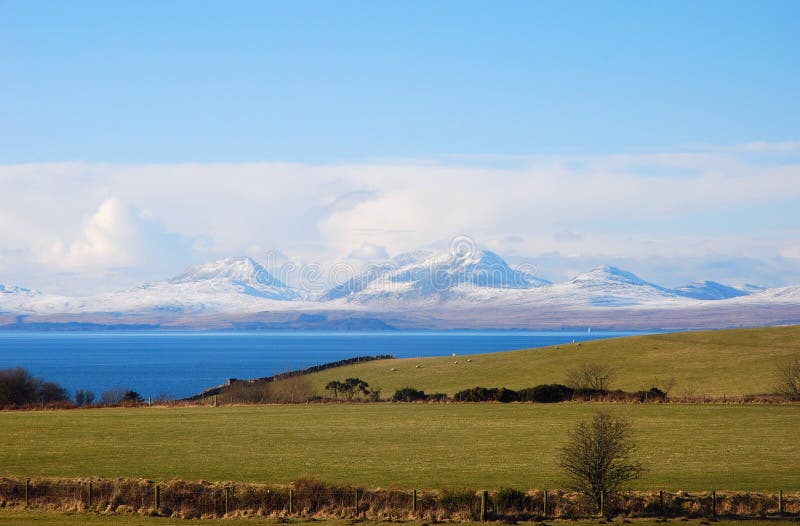 Island of Jura. royalty free stock photos