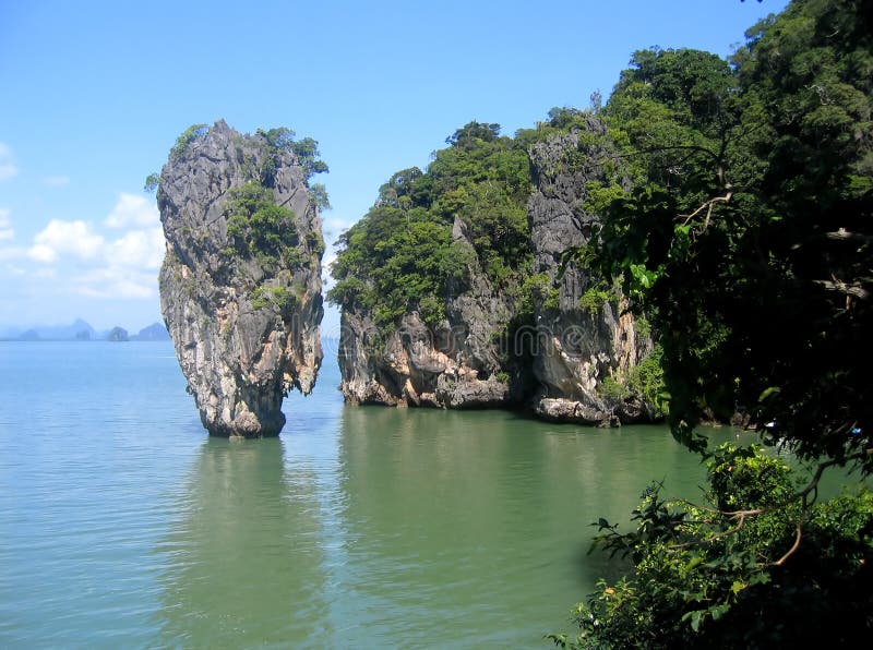 Island in Phang Nga Bay, Thailand