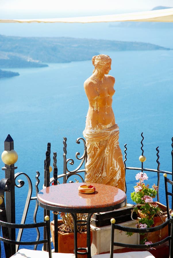 Island of Santorini, Greece stock images