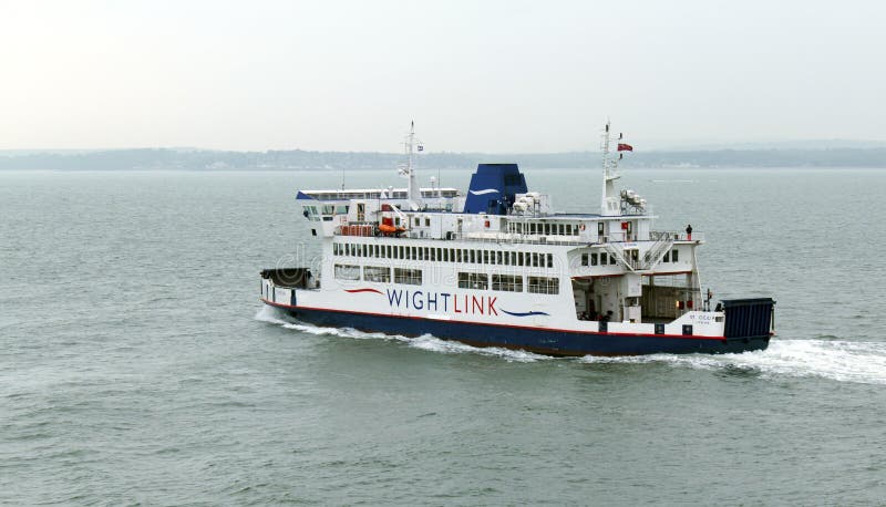 Isle of Wight Ferry Leaving Portsmouth 21st May 2016