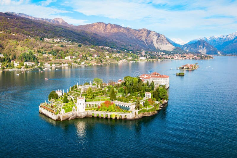 Isola Bella, Lago Maggiore Lake Stock Photo - Image of panorama ...