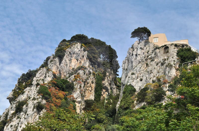 Isola di Capri fotografia stock libera da diritti Isola di Capri fotografia stock libera da diritti