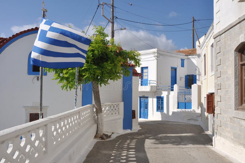 Isola di Karpathos fotografie stock libere da diritti