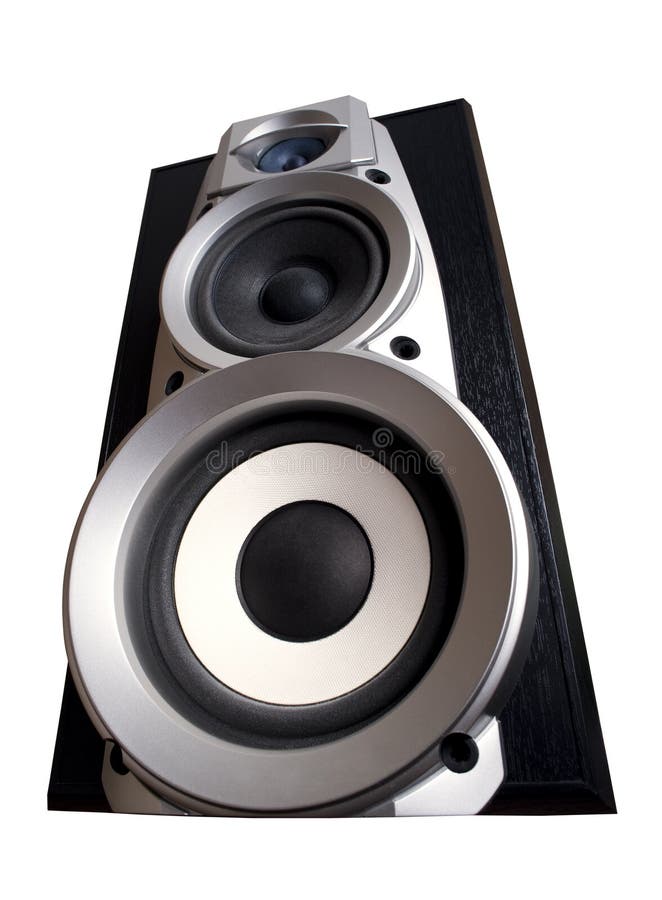 Isolated Acoustic Electronics Stock Image Image of acoustic, tweeter