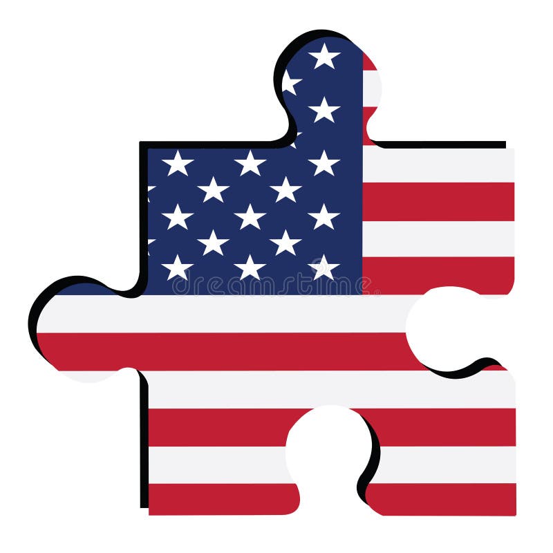 Usa Puzzle Flag Stock Illustrations – 1,594 Usa Puzzle Flag Stock
