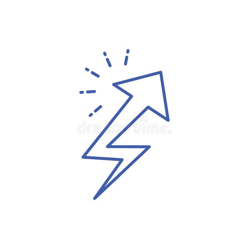 Isolated Arrow Icon Line Design Stock Vector - Illustration of ...