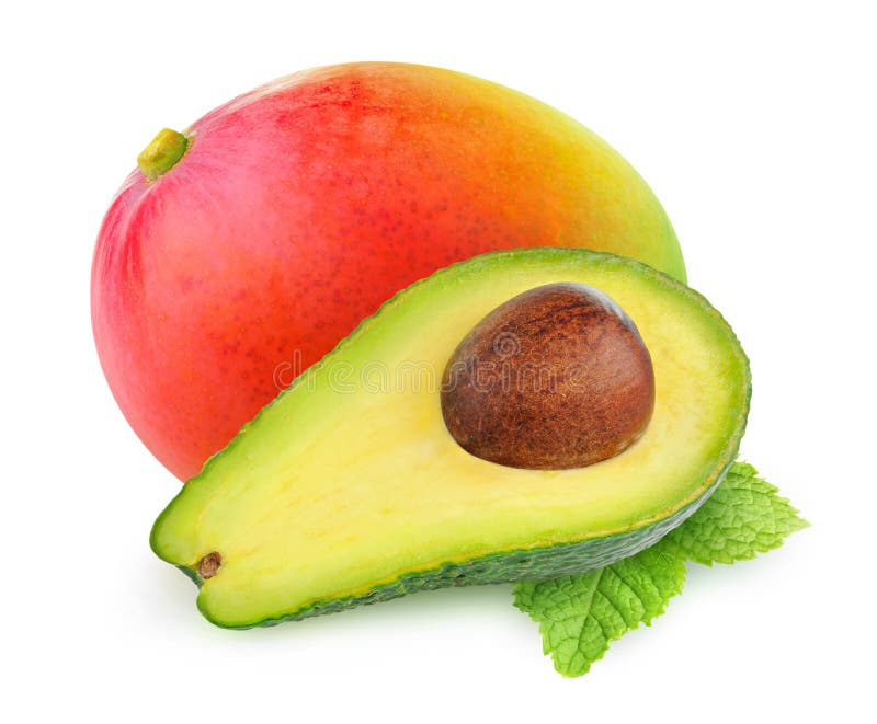 Isolated avocado fruits stock image. Image of horizontal 18188207