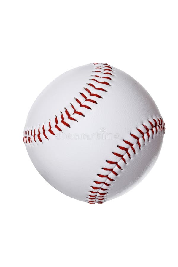 Isolated baseball royalty free stock photography Isolated baseball royalty free stock photography