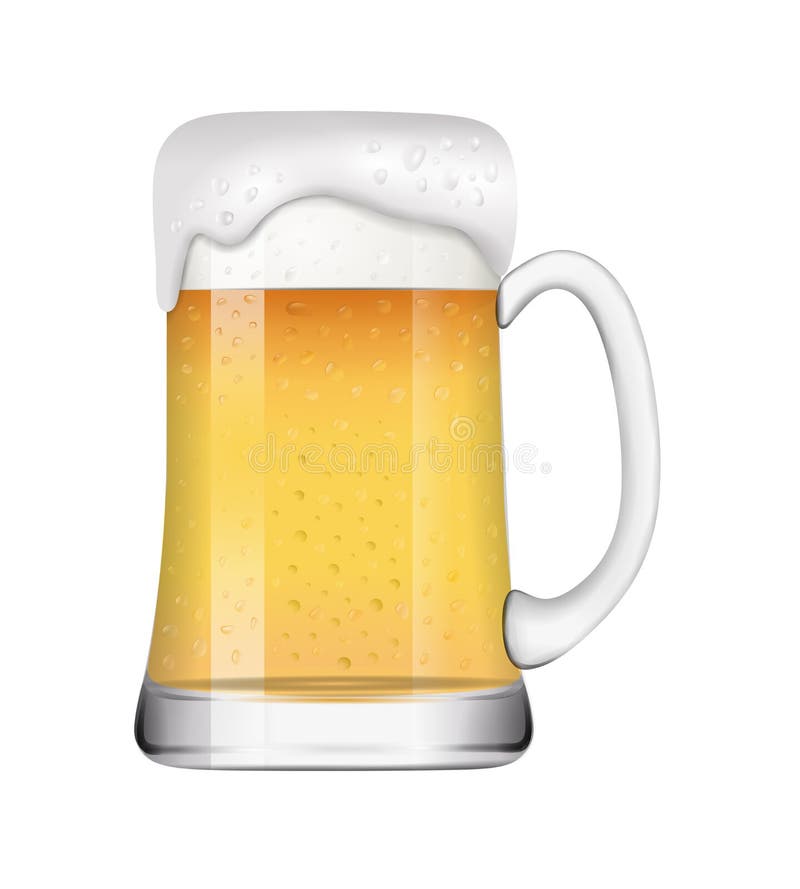 Isolated Beer Mug Illustration Vector Stock Vector Illustration of