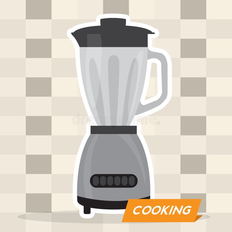 Isolated blender machine vector illustration