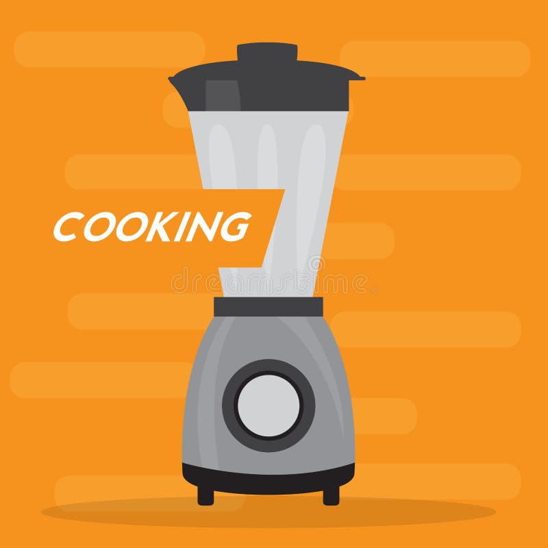 Isolated blender machine royalty free illustration