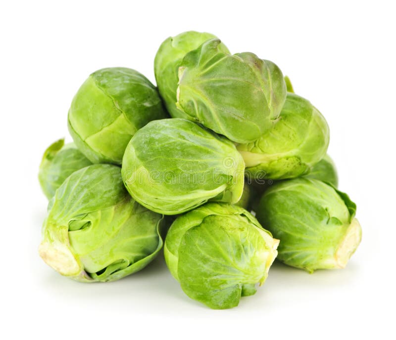 Isolated brussels sprouts