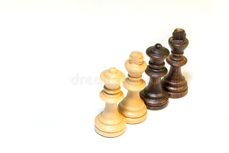 Chess Pieces Board Layout Stock Photo 666380395