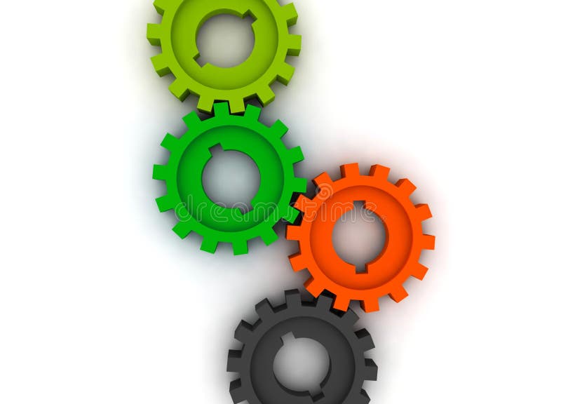 Isolated cogwheels