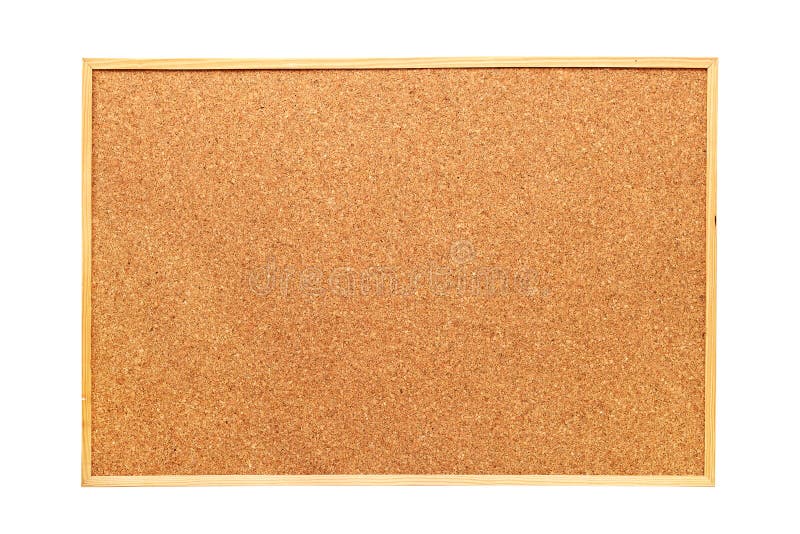 Isolated cork board stock image. Image of grain, frame 61408775