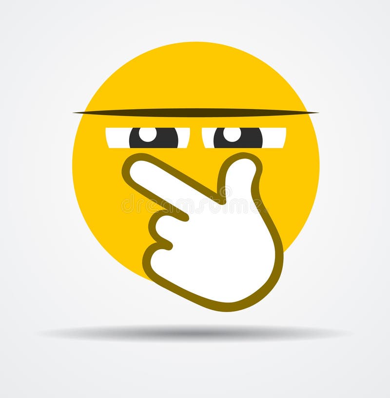 Isolated emoticon. emoji vector illustration.