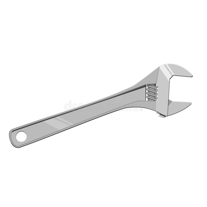 wrench clip art black and white