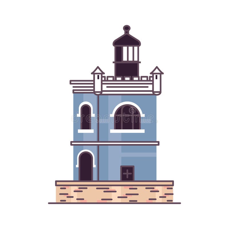 Isolated cuba builder world royalty free illustration