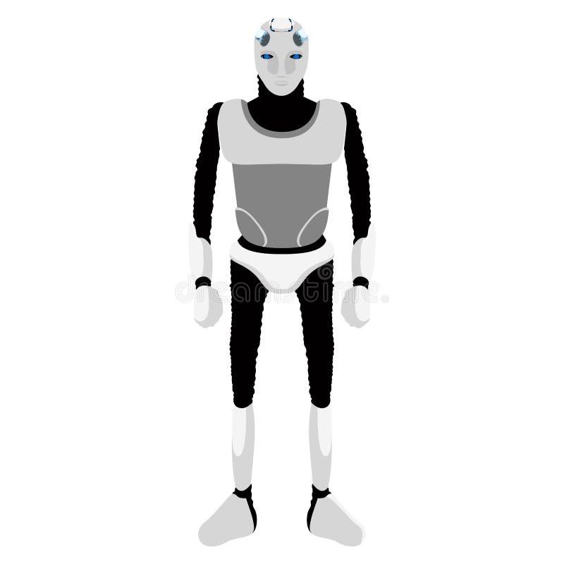 Isolated cute android icon stock vector. Illustration of cute - 122642501